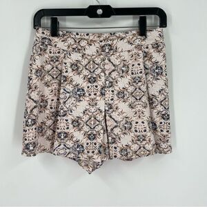 Jessica Simpson Women’s Paisley Print Pull On Skort size S